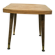 Side table with compass legs