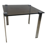 Table basse en verre fumé