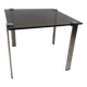 Smoked glass coffee table