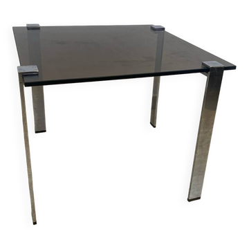 Smoked glass coffee table