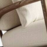 Fauteuil scandianve en teck