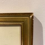 Old painting, landscape, signed M Duclos XX century