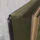 Vintage wall shelf with moulded gold frame – 74 × 106 cm
