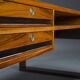 Vintage Rosewood Executive Desk, 1960s