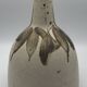 BOTTLE Vintage bottle in partially glazed pyrite stoneware