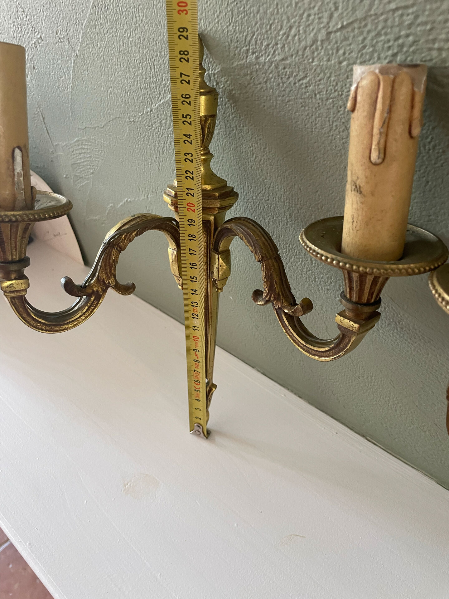 Napoleon style wall lights