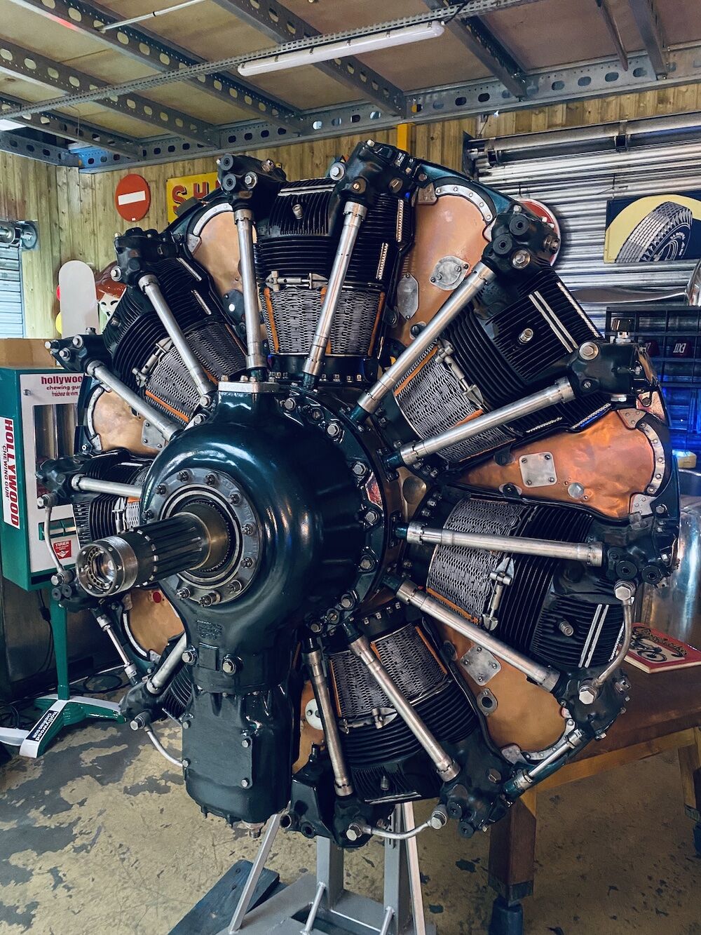 Moteur d'avion en étoile Selency — free download
