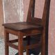 Lorraine chair in wood, 18th century.