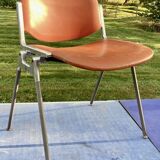 Chair Castelli DSC106 Design Giancarlco Piretti, metal, synthetic coating