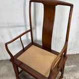 Sublime fauteuil teck ancien