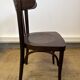 Curved wooden bistro chair – Baumann / Thonet style – 1950s-60s