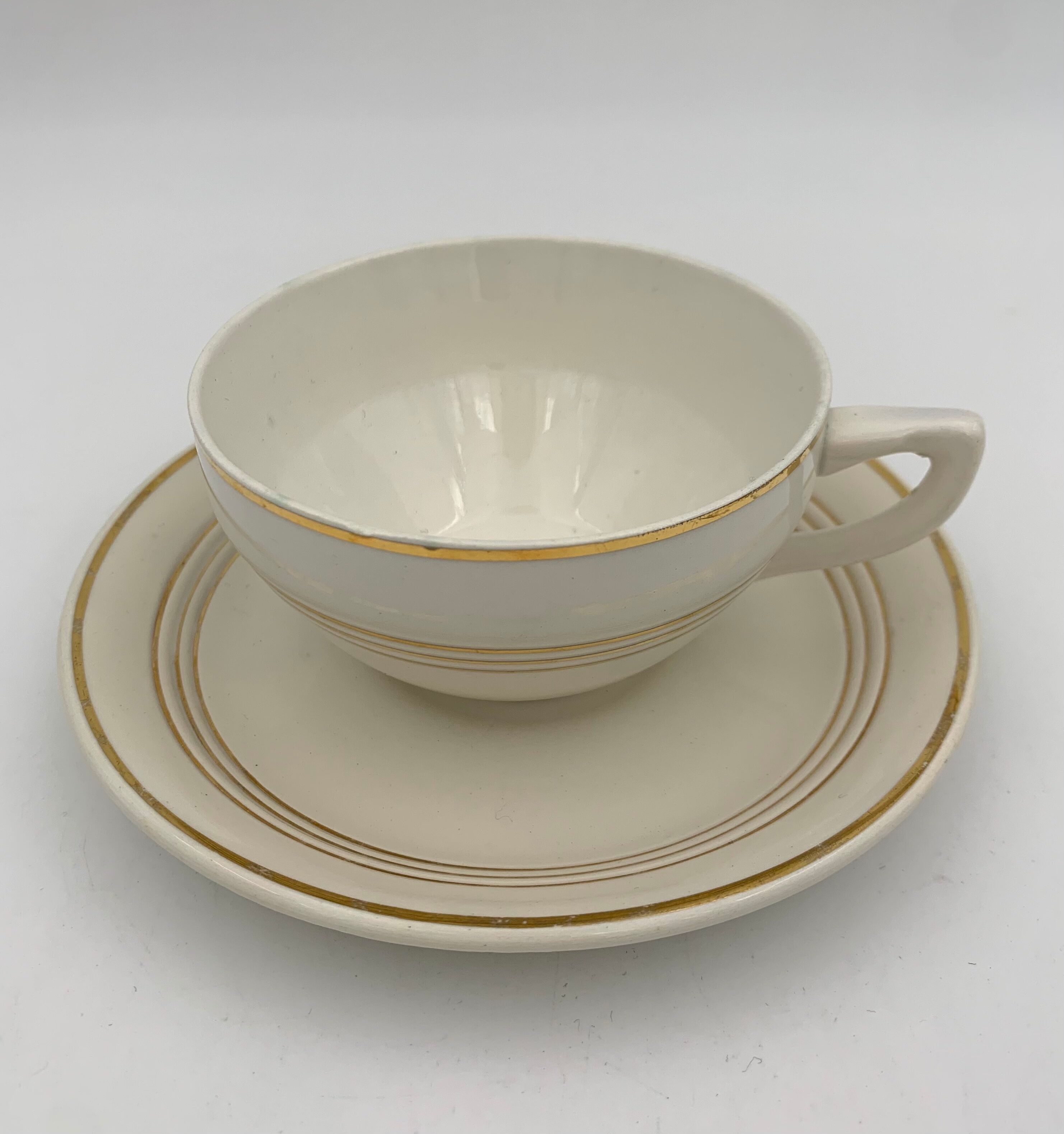 Vintage coffee service, Ceranord, St Amand, France - 1950s