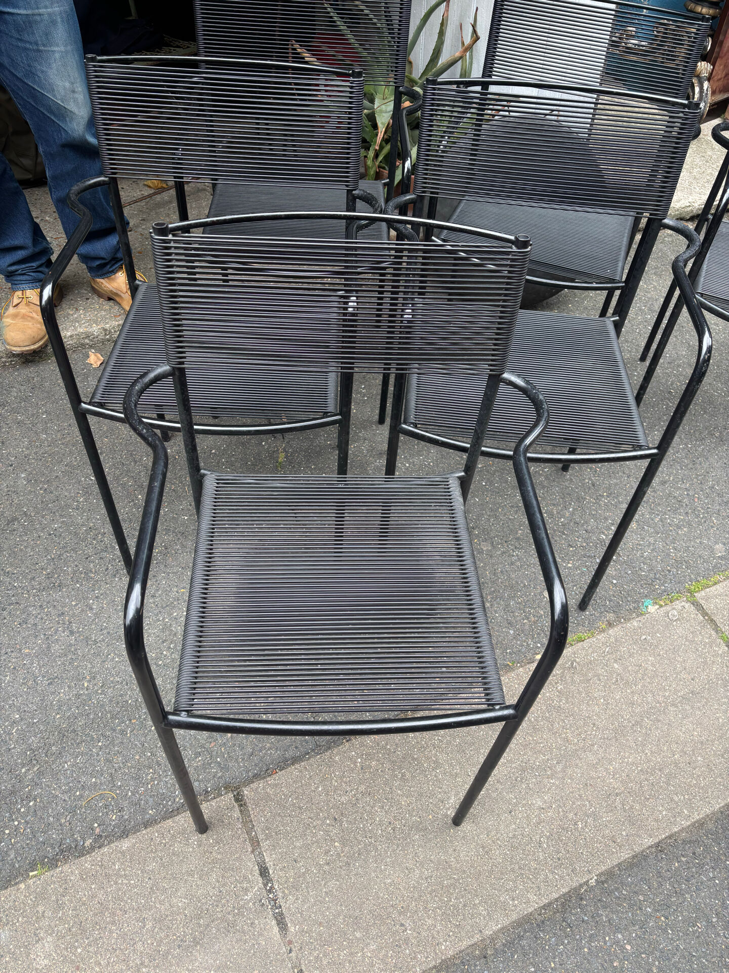 Fauteuil "spaghett" de Giandomenico Belotti pour Alias