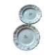 Lot of 6 dessert plates in Sarreguemines earthenware
