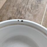 Ancienne marmite en fonte emaillée bleue Le Creuset