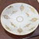 Limoges porcelain tea/coffee service – Maison Giraud, gold decoration – X