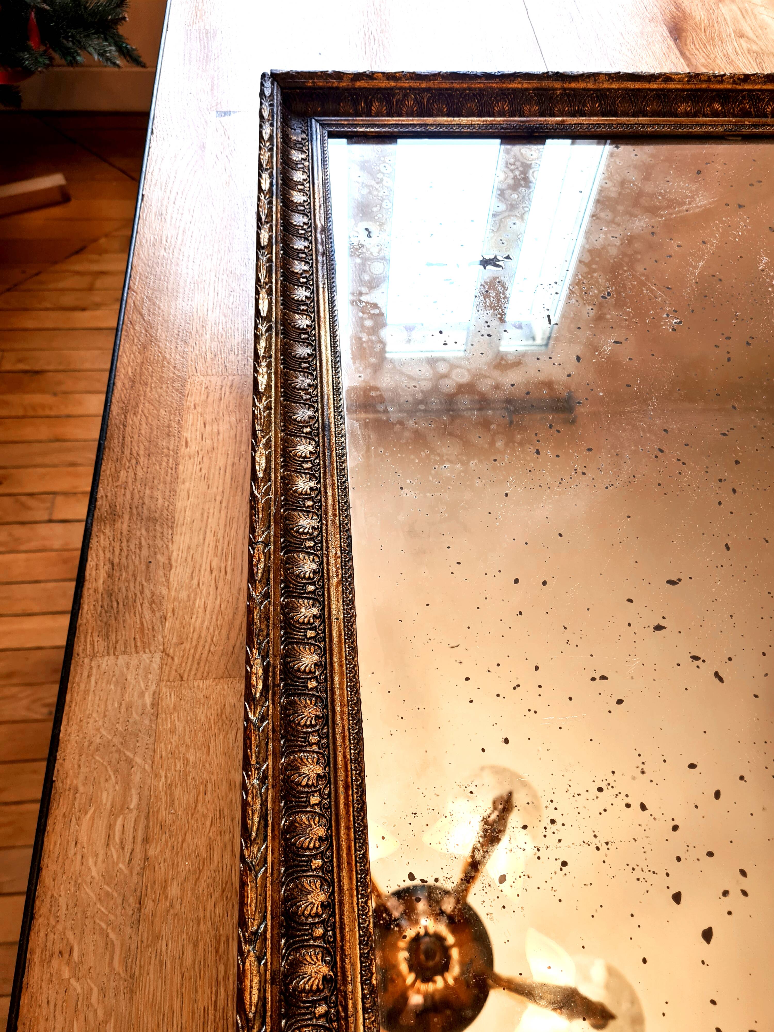 Antique mirror "Honoré" – Palmette decoration