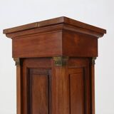Console ou piédestal en laiton et bois de style antique du XXe siècle