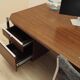 Rosewood desk by Ico and Luisa Parisi, MIM Roma, 1970s