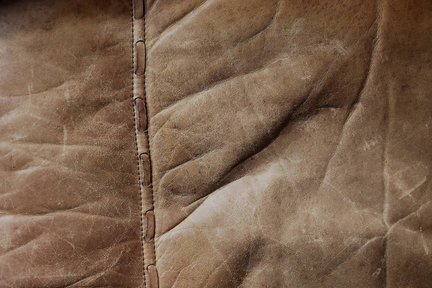 Vintage Mid-Century German Modern Leather Swivel Chairs by Carl Straub