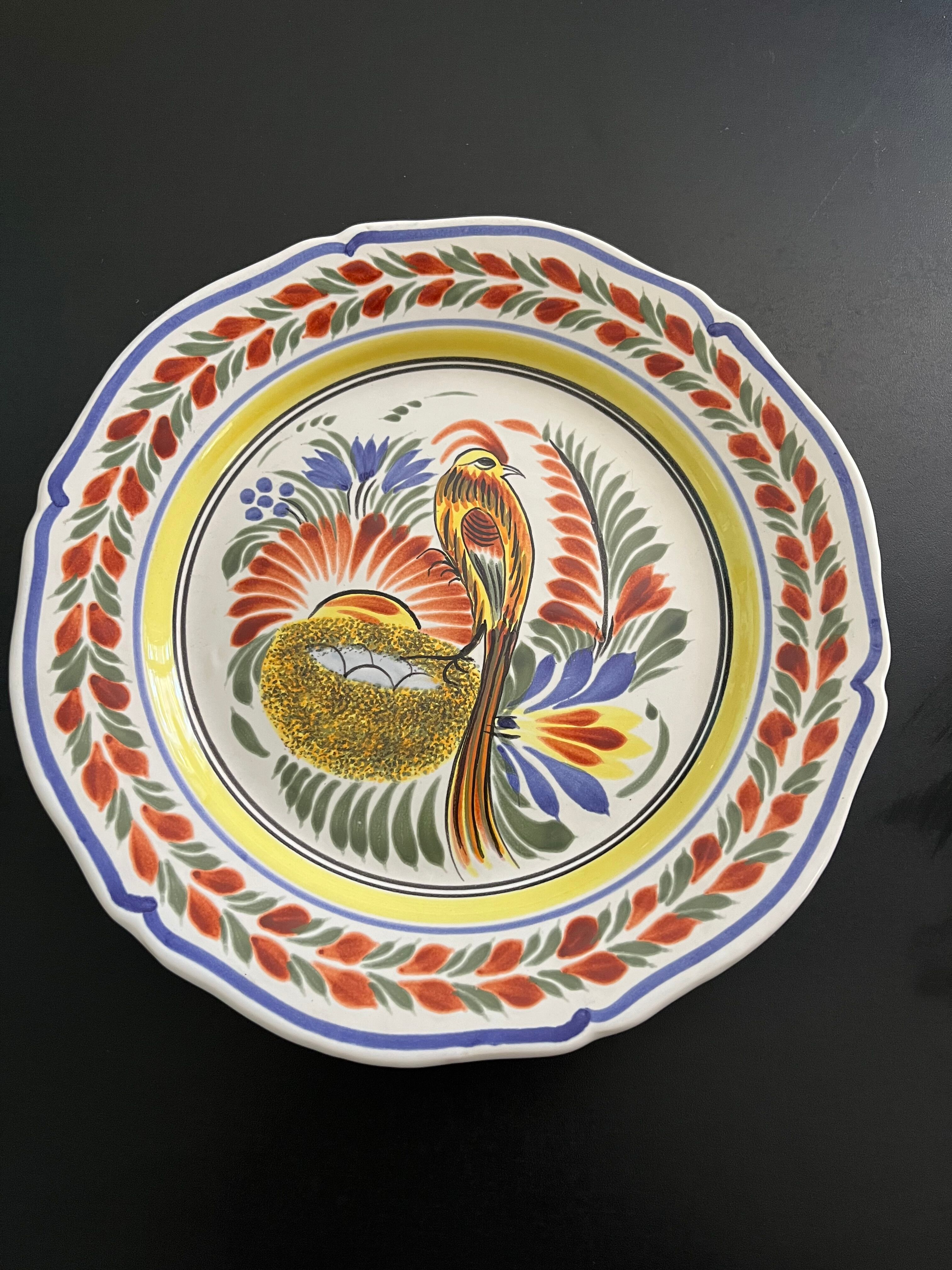 Assiette Henriot