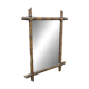Old wooden mirror