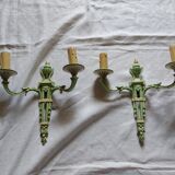 Pair of Louis XVI style appliques