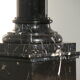 Pilier ou colonne en marbre noir