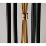 Vintage Italian floor lamp in metal and brass 1950