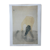 Official aquarelle reproduction by the National Printing Office of the Rodin Museum.