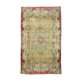 Anatolian handmade vintage rug 274 cm x 163 cm