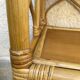 Vintage rattan shelf