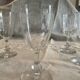5 water glasses, Crystal Saint Louis, model Massenet with Venetian dimensions