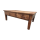 Table basse rustique 2 tiroirs