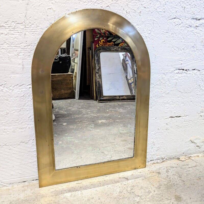 Miroir en laiton