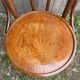 Antique Khon bistro chair no. 18 wood + vintage thermoformed seat