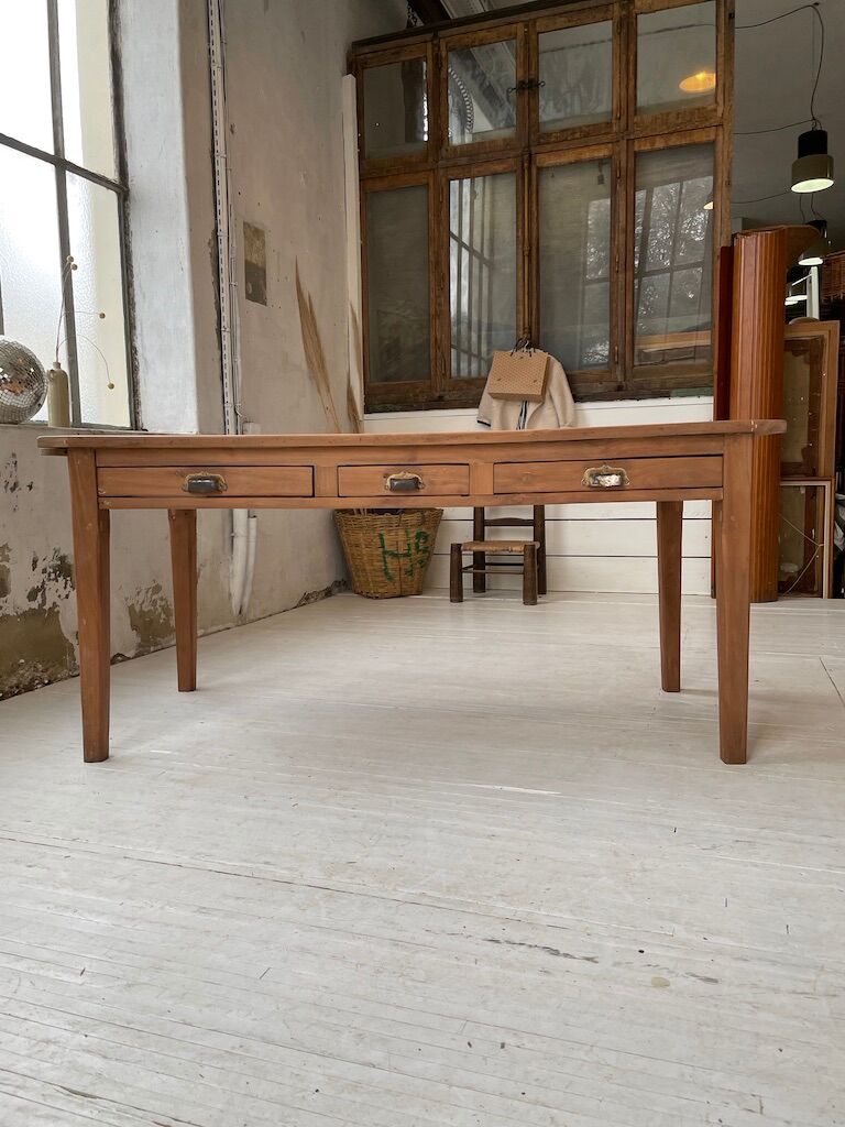 Cherry farm table - oak 2m60