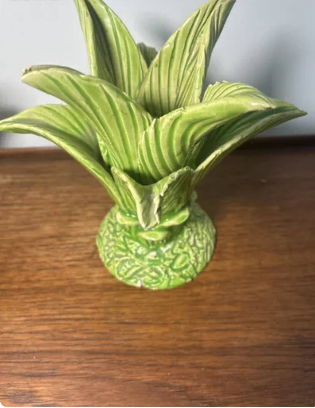 Palm candle holders Jean Roger