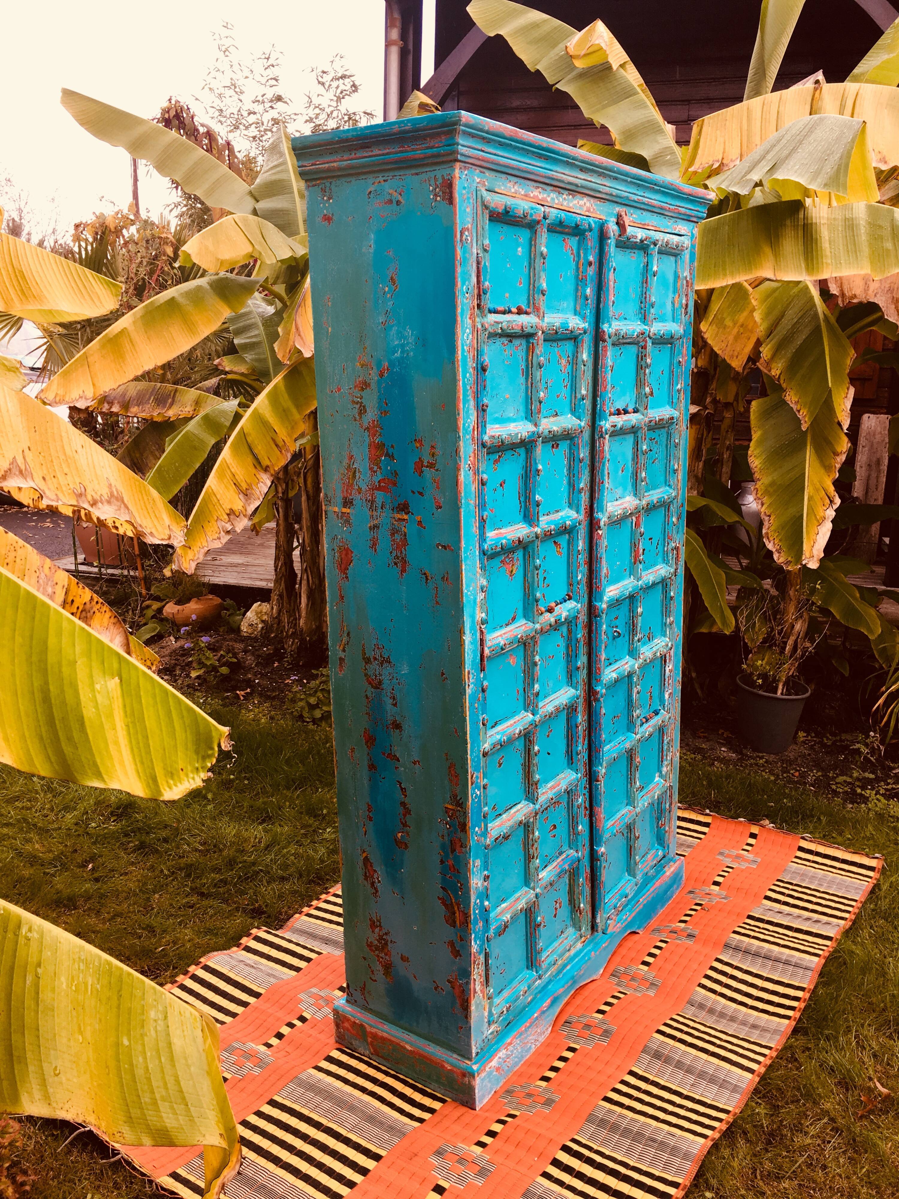 Wardrobe "Blue India"