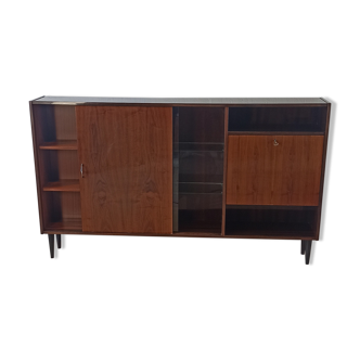 Modernist sideboard, bookshelf of the 1970.