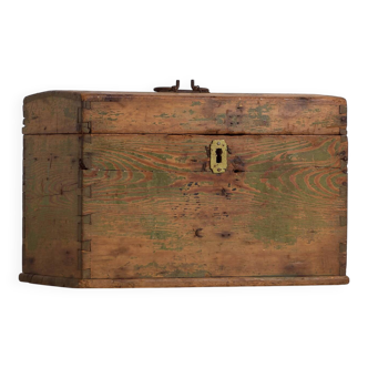 Ancien coffre de rangement (c.1920) #1