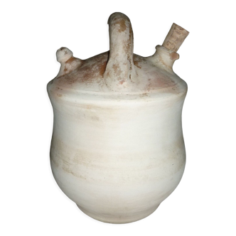 Ancient natural terracotta jug