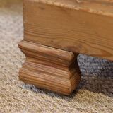 Antique chest of drawers in pitch pine, circa 1900