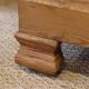 Antique chest of drawers in pitch pine, circa 1900