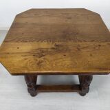 Rustic oak coffee table