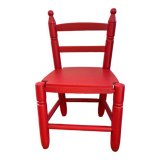 Wooden children's chair