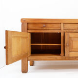 Buffet de style campagnard 2 portes et 2 tiroirs, années 1960