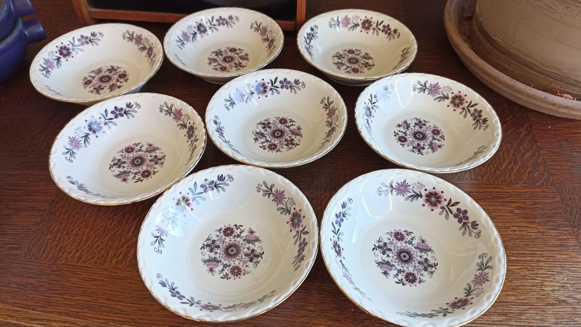 Paris porcelain dessert service
