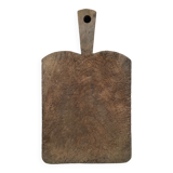 Old wooden cutting log board