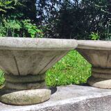 Diabolo sink in reconstituted stone - mid. 20th century